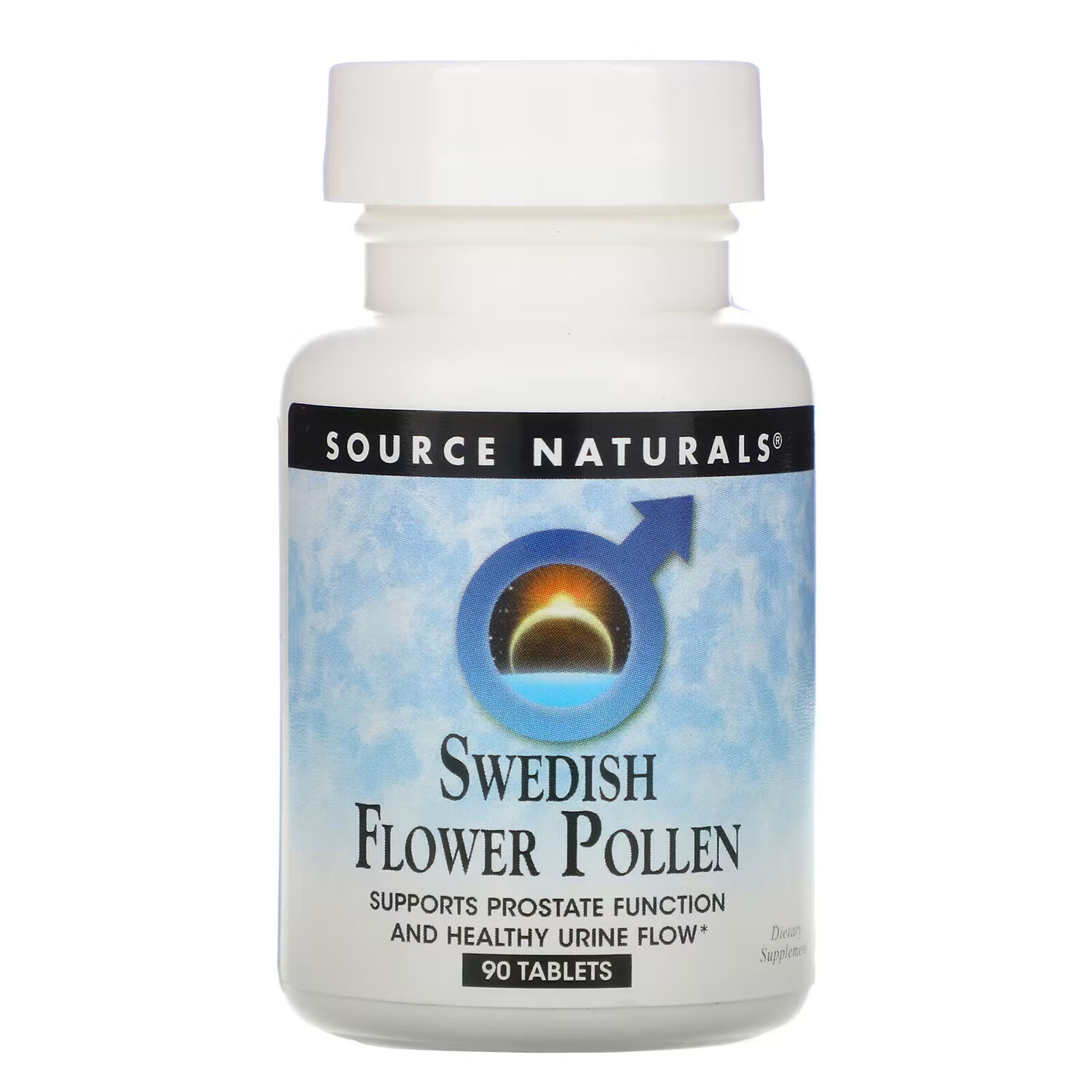 

Source Naturals, шведская цветочная пыльца, 90 таблеток