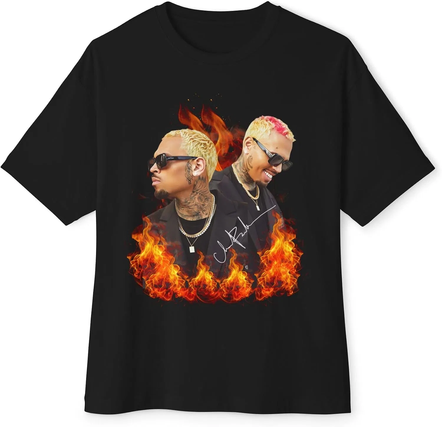 Боксерская футболка оверсайз KruBae Breezy Boxy Tee, Black