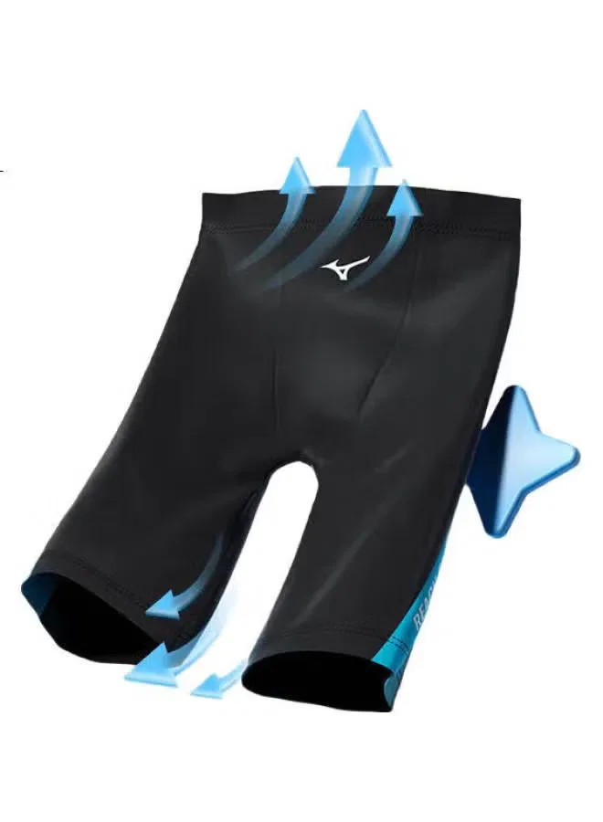 Шорты для плавания детские с 3D-кроем, модель 422, Mizuno, черный
