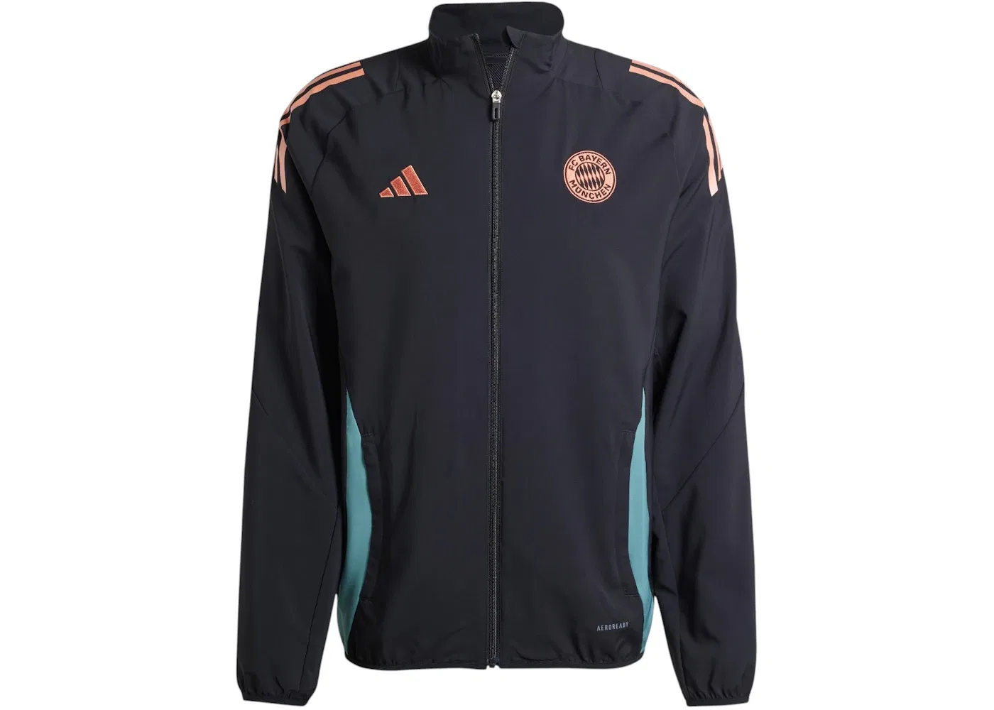 Мужской топ с длинным рукавом FC Bayern Tiro 24 Presentation Adidas, черный
