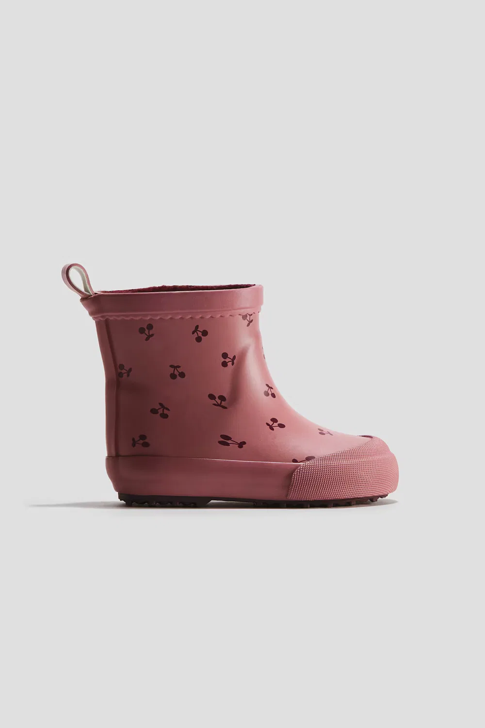 Резиновые сапоги H&M, Dunkles Mattrosa/Kirschen