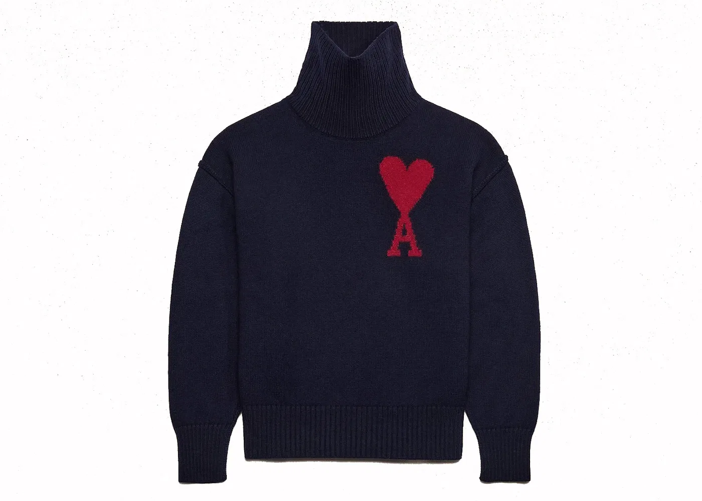 Мужской свитер с принтом Ami De Coeur Ami Paris, Night Blue/Red