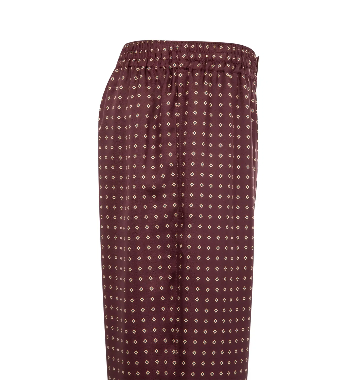 Брюки Saint Laurent Pantalon PC85 Reconduit Geomet, красный — фото 3