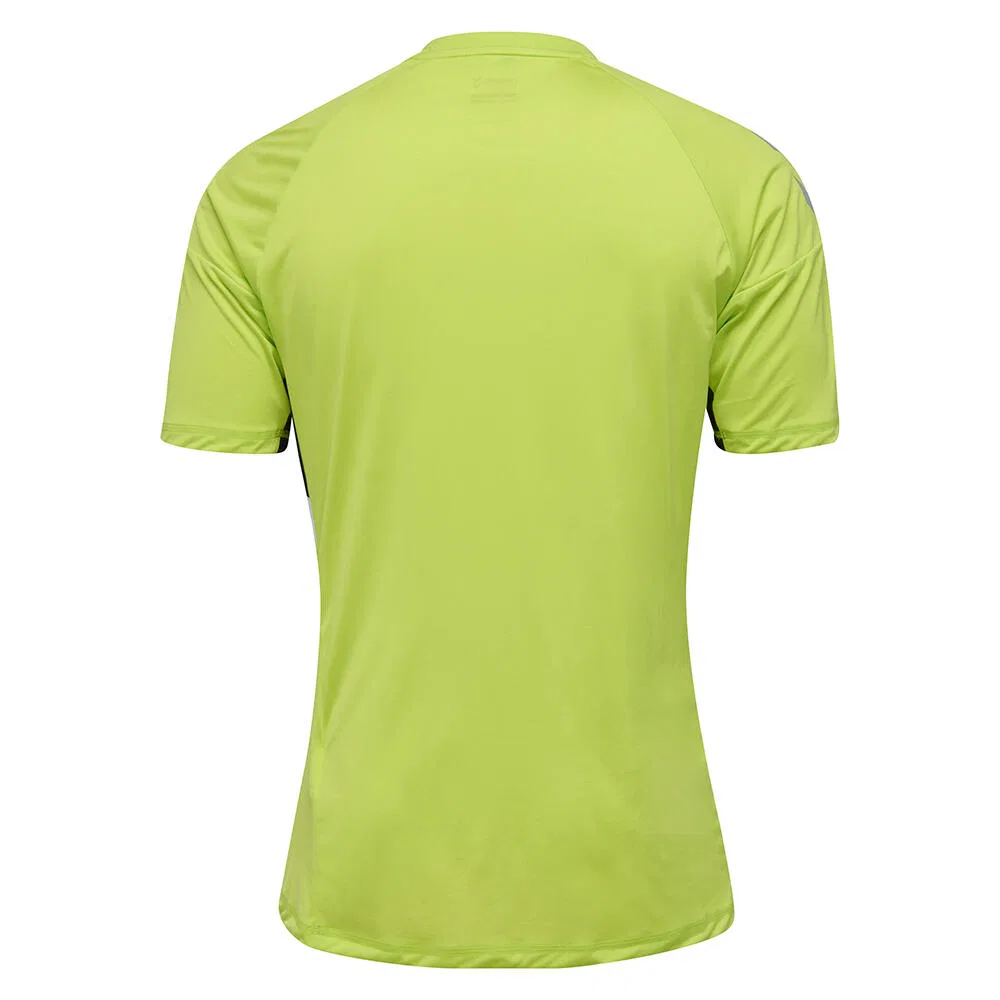 Детская футболка Hummel Tech Move, цвет Fluorescent Neon Yellow — фото 2