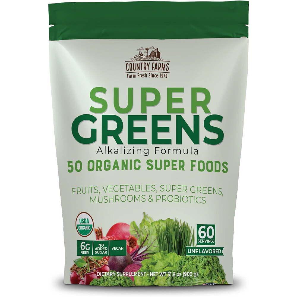 

Мультивитамин Country Farms Super Greens Natural Flavor, 310мл