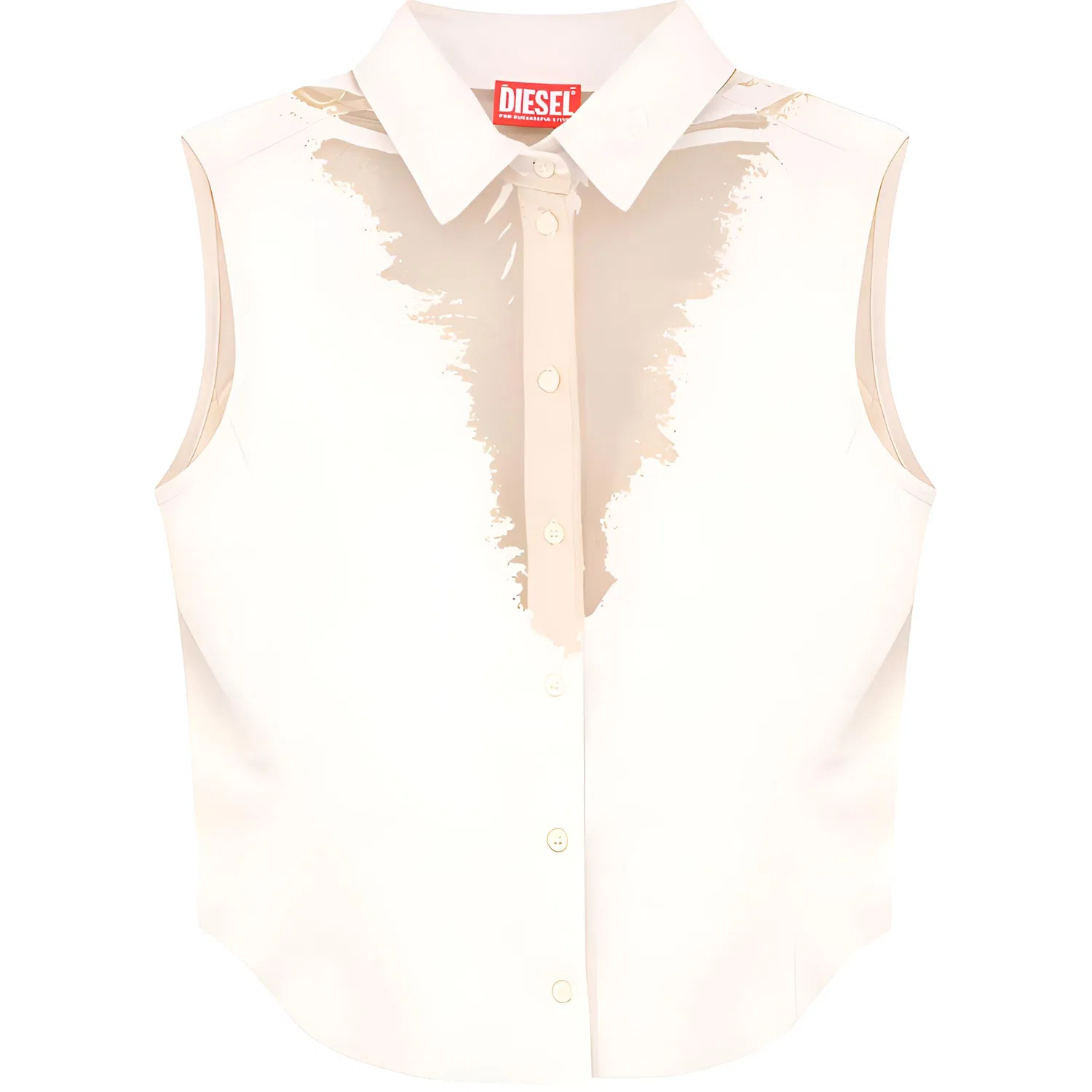 Рубашка женская белая, DIESEL, White
