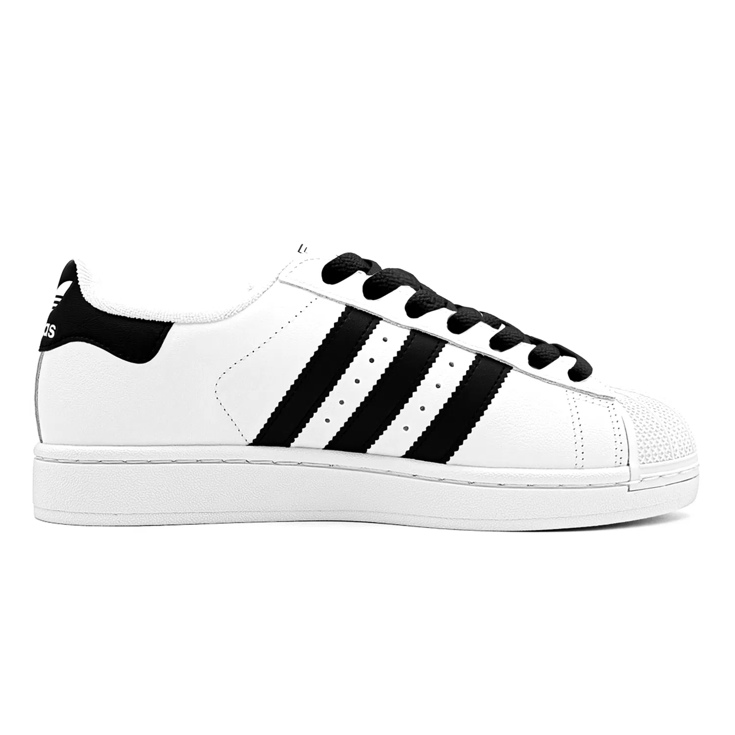 Детские кроссовки для скейтбординга с низким верхом Originals Superstar, Adidas, Black White — фото 3