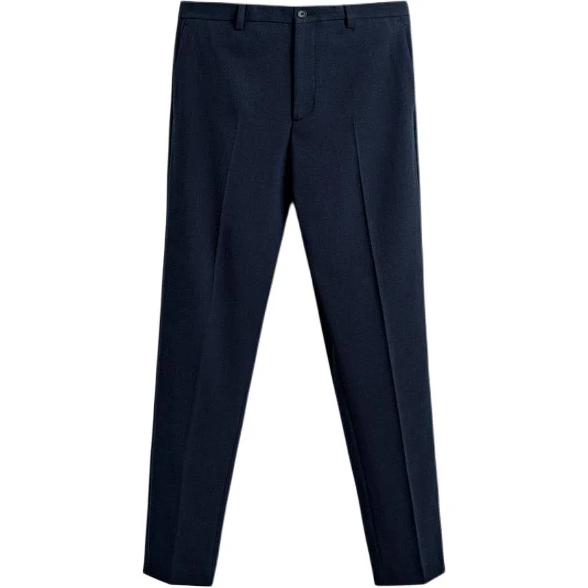 Мужские классические брюки темно-синие ZARA, Dark Blue