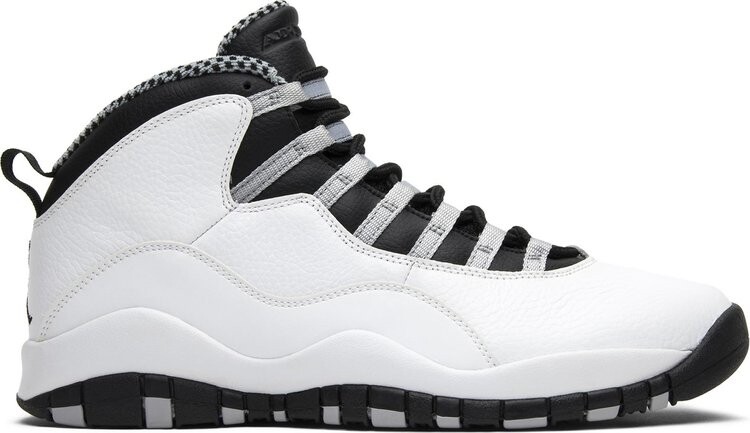 

Кроссовки Air Jordan 10 Retro Steel 2013, белый, Белый;серый, Кроссовки Air Jordan 10 Retro Steel 2013, белый