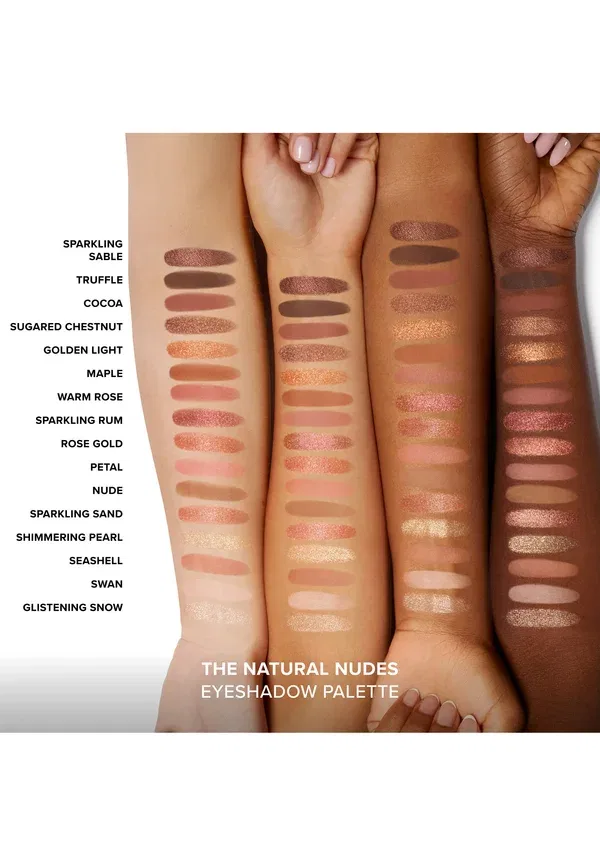 Палетка теней для век нейтральных оттенков Born This Way The Nudes Eye Shadow Palette Too Faced 12 г — фото 4