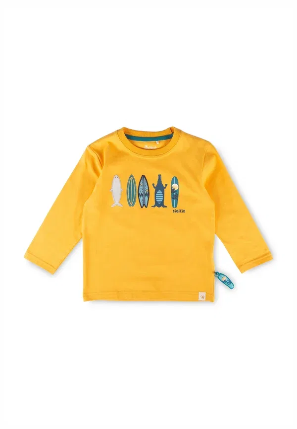 Футболка с принтом животных Bright Sigikid, Orange, оранжевый