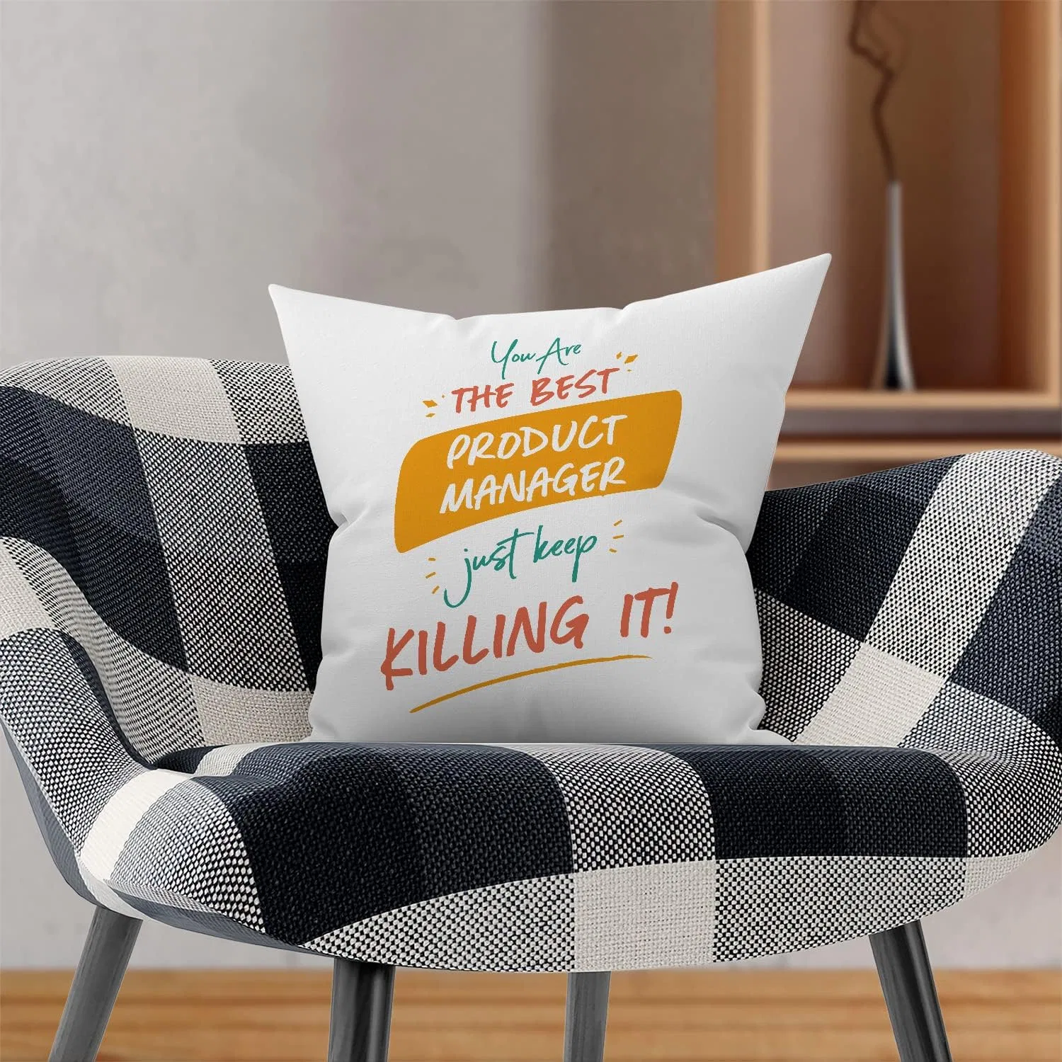 Подушка декоративная Mugffins You Are The Best Keep Killing it, 40x40 см, 250 г — фото 2