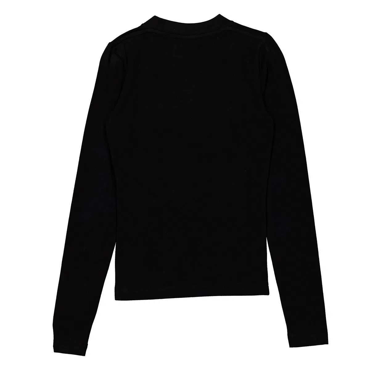 Футболка с длинным рукавом Stretch Long-Sleeve T-Shirt Balenciaga, Black — фото 3
