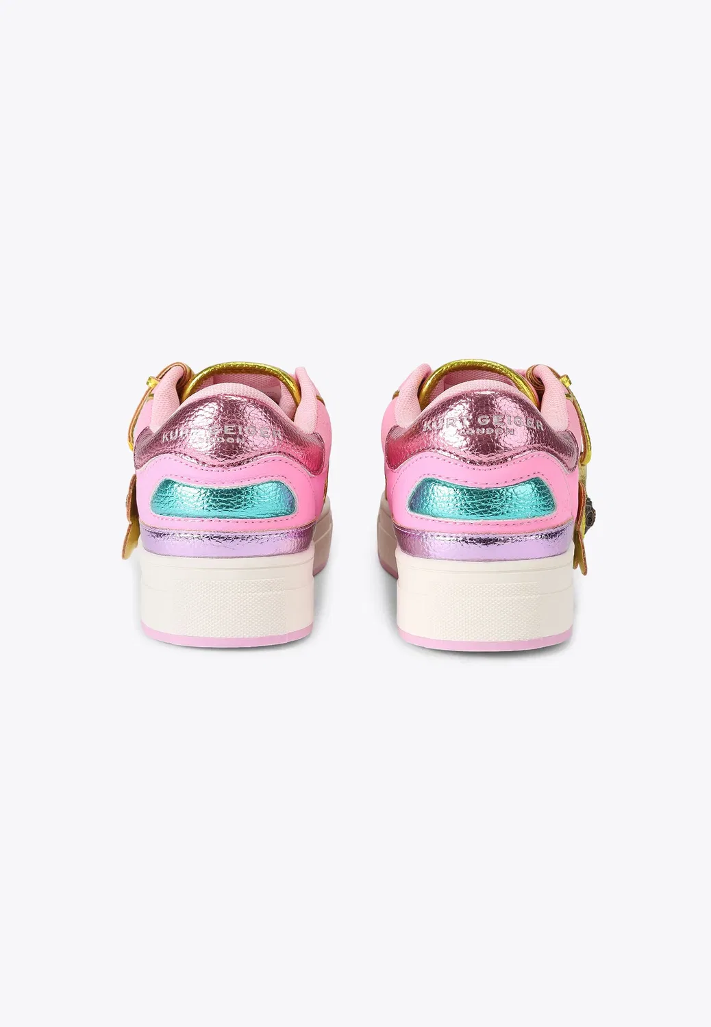 Мини-Кроссовки Southbank Tag Kurt Geiger London, Pale Pink — фото 4