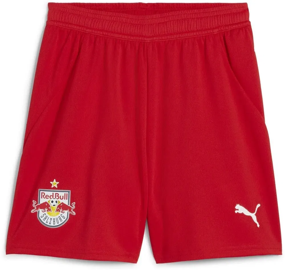 Шорты спортивные с логотипом RBS Shorts Replica Jr Puma, красный