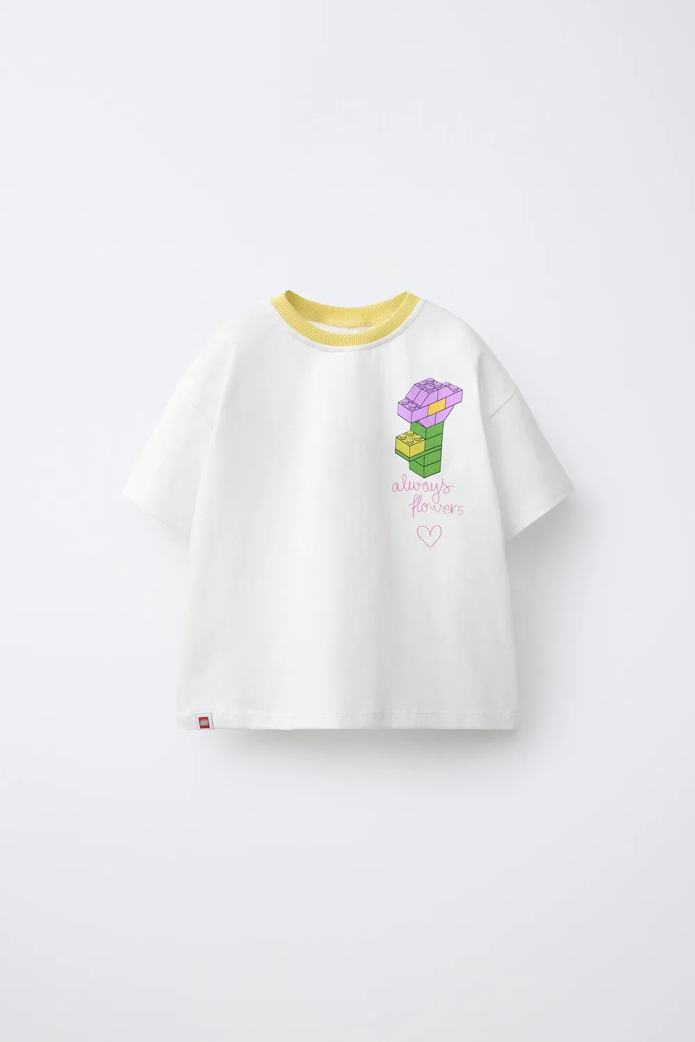 Футболка с принтом LEGO ZARA, White