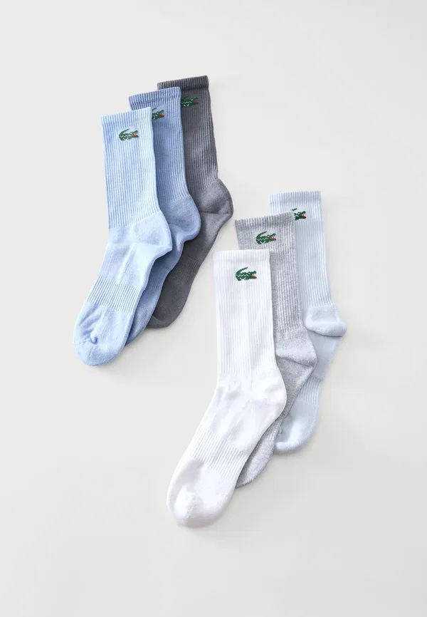 Носки Lacoste Мультиколор, Набор из 6 пар, Унисекс