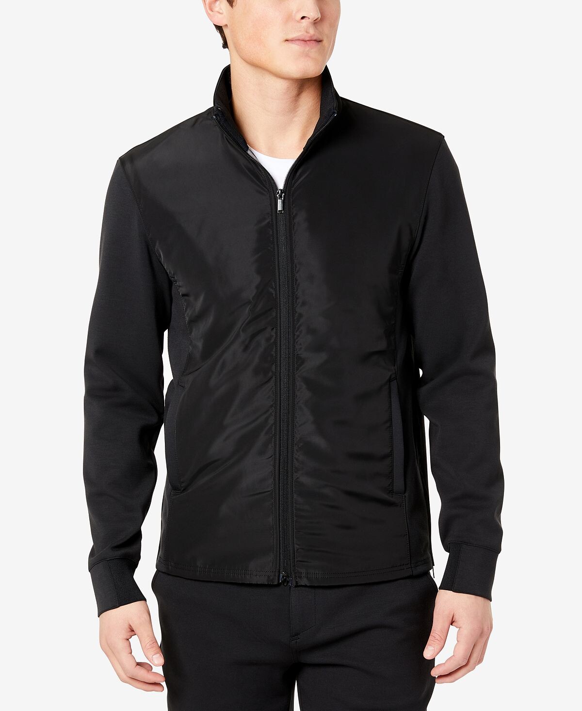 

Мужская куртка active с воротником под горло Kenneth Cole, черный