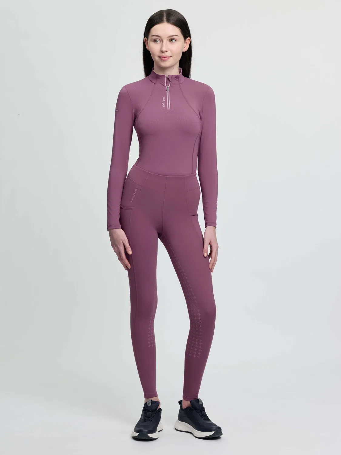 Леггинсы для верховой езды LeMieux Orla Pull Ons, темно-розовый