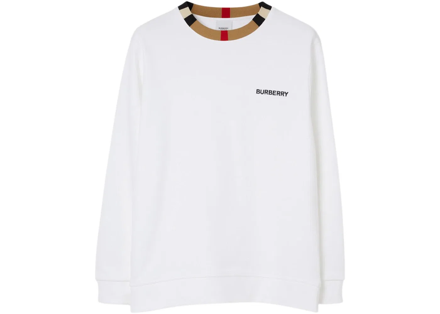 Мужской свитшот с полосами Burberry, White