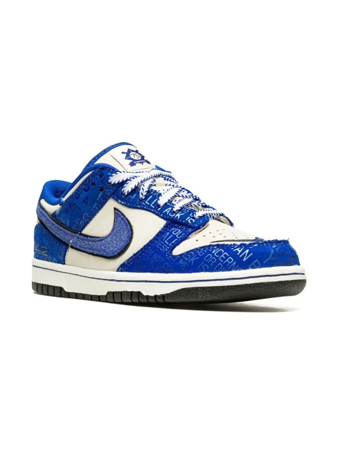 Кроссовки Dunk Low "Джеки Робинсон" Nike, синий