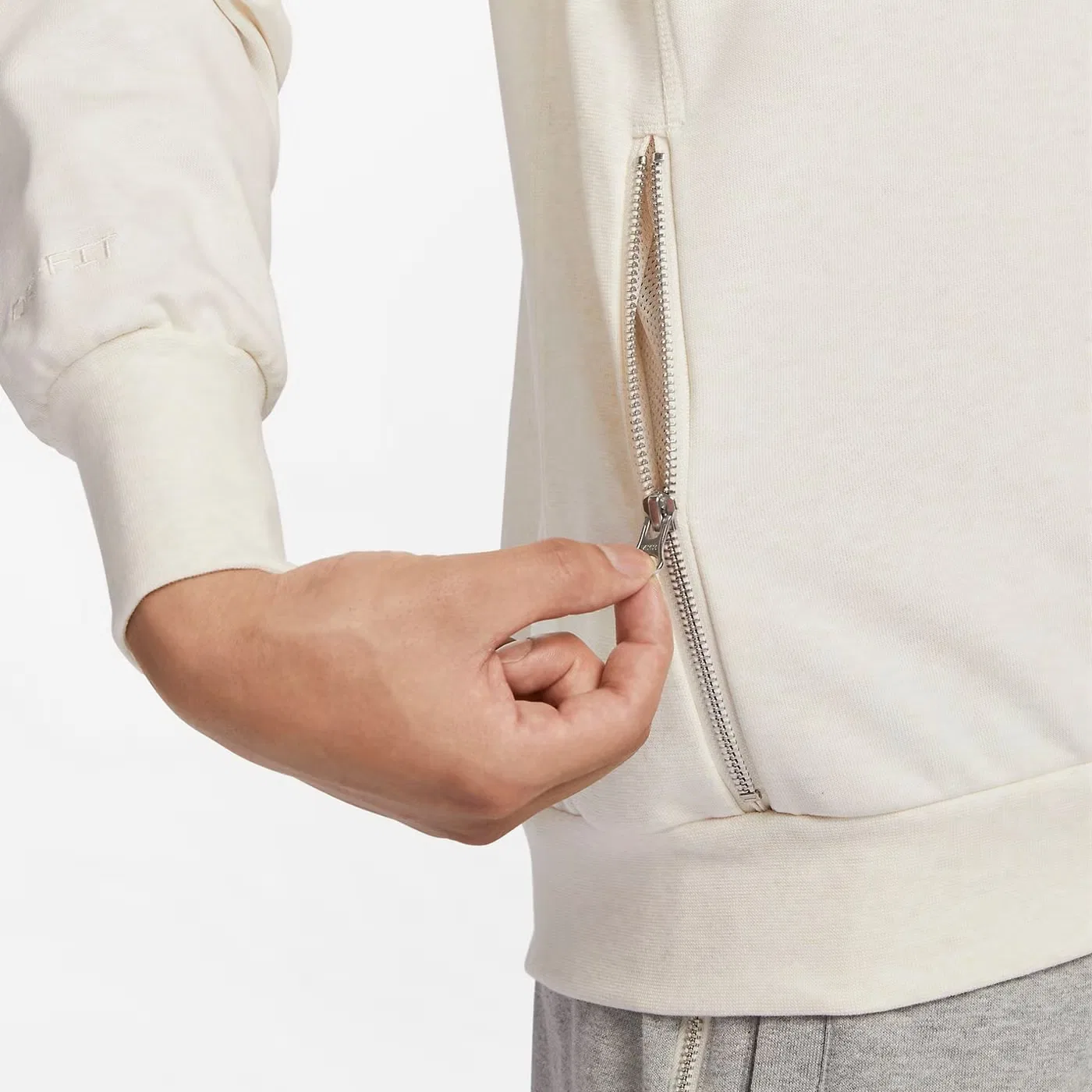 Свитшот с круглым вырезом Lab NRG Crewneck Nike, белый — фото 3