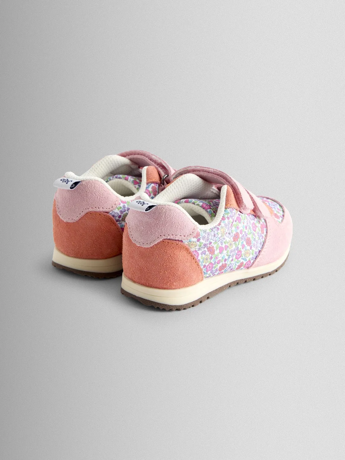 Кроссовки с цветочным принтом, модель Riptape Trainer Jojo Maman Bébé, мульти-флорал — фото 2