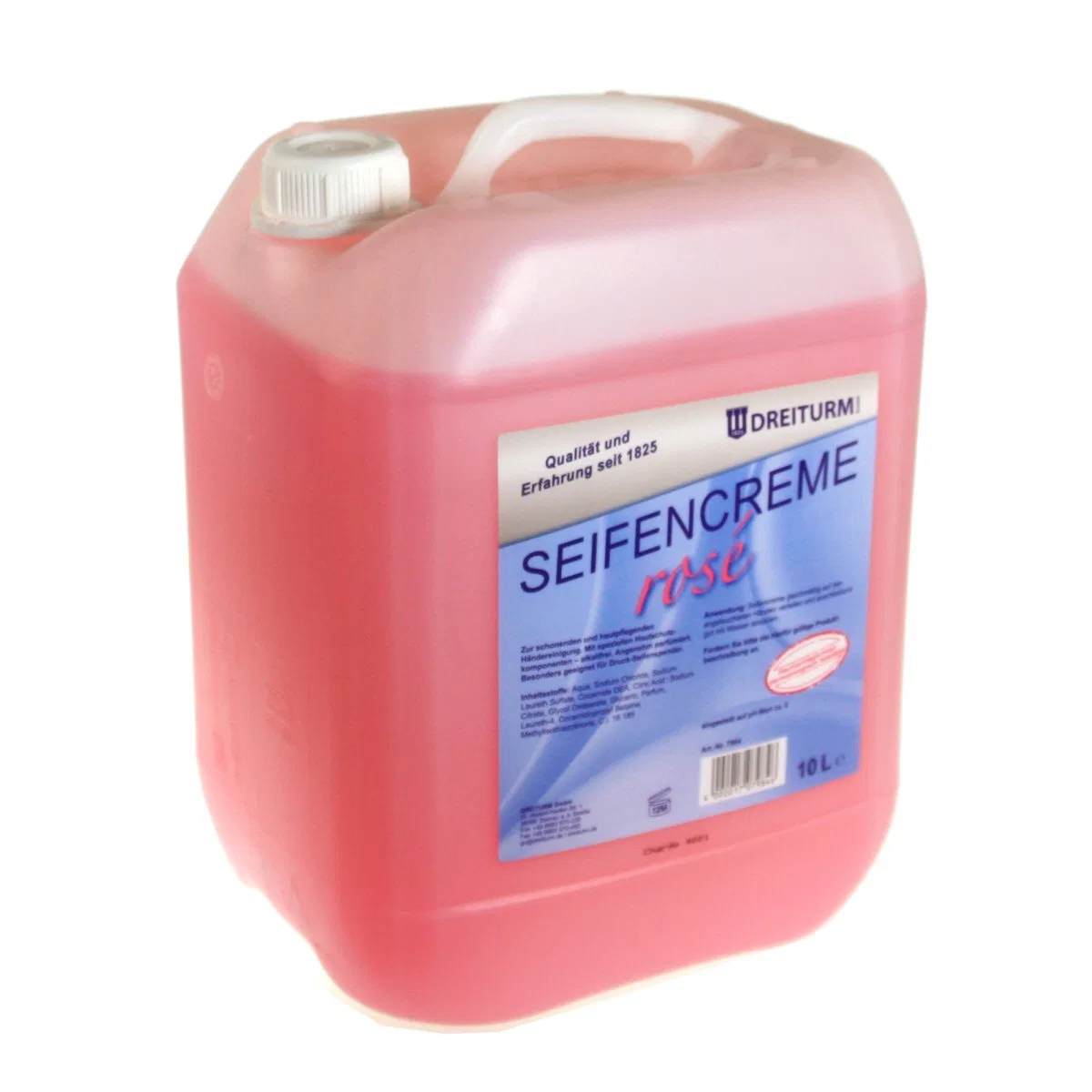 Мыло кремовое Dreiturm Rose, 3 x 10 л, Розовый Unbekannt