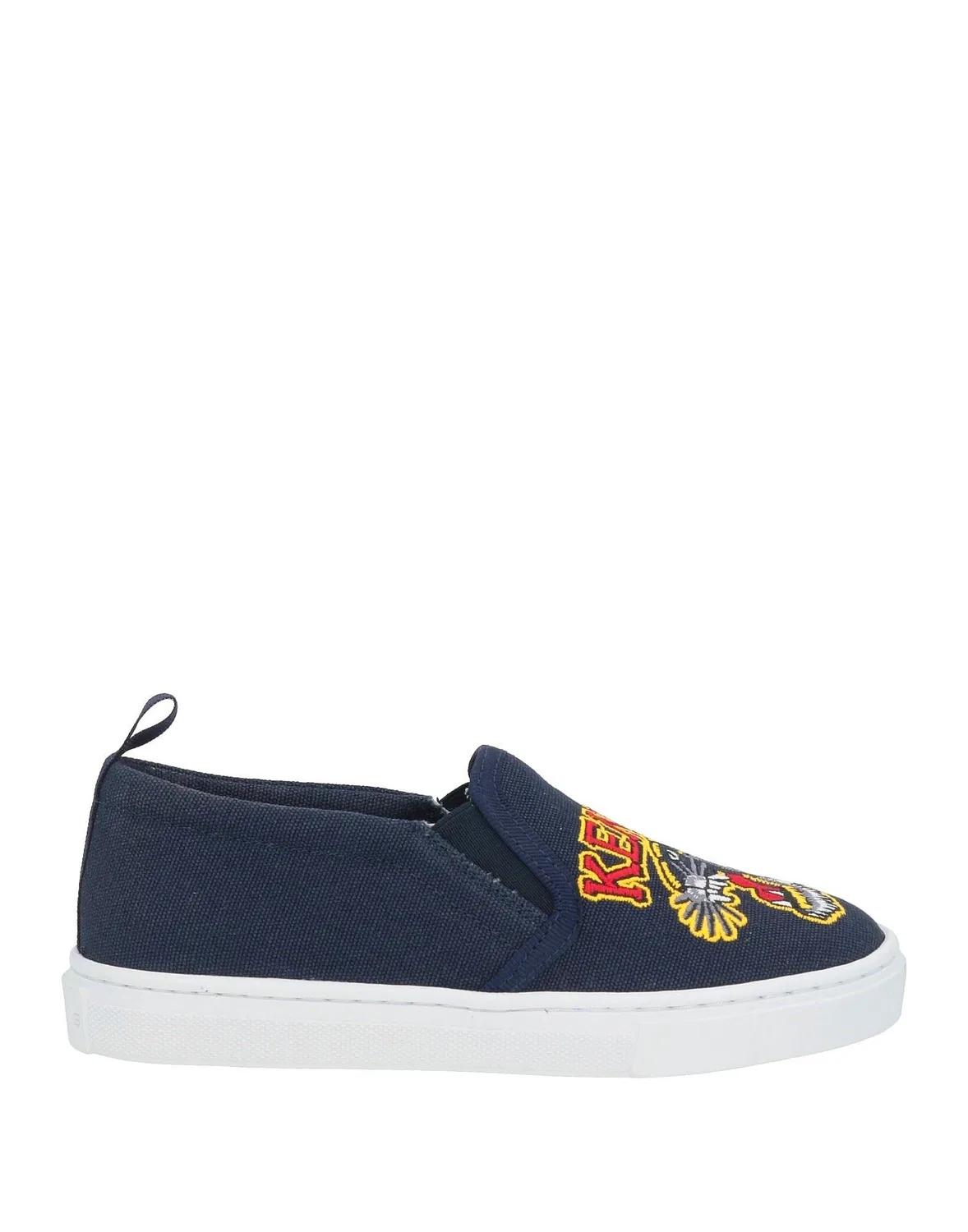 Детские кеды на шнуровке Slip On Kenzo Kids, темно‑синий