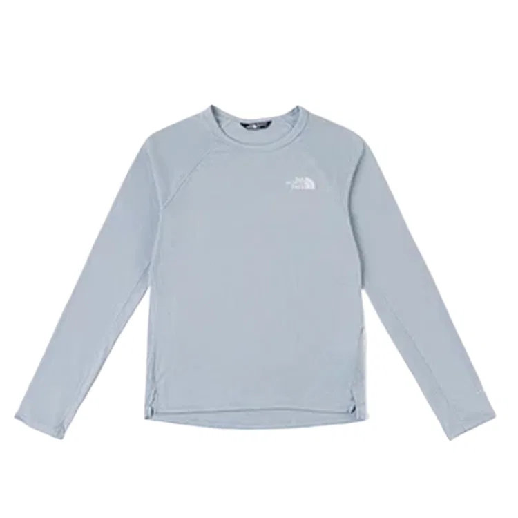 Детская футболка с круглым вырезом, без рукавов, Frost Gray, THE NORTH FACE