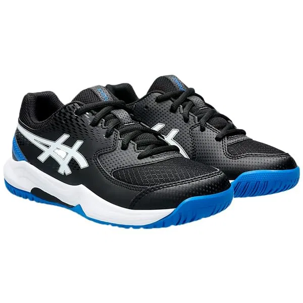 Детские кроссовки для мальчиков Gel Dedicated 8 GS ASICS, Black Tuna Blue