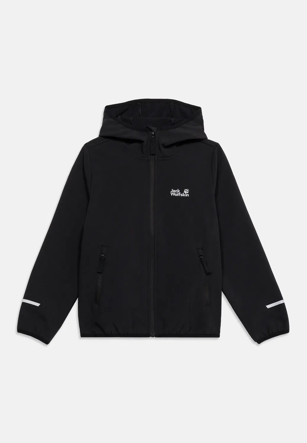 Куртка Fourwinds jkt k унисекс - софтшелл Jack Wolfskin, Black — фото 3