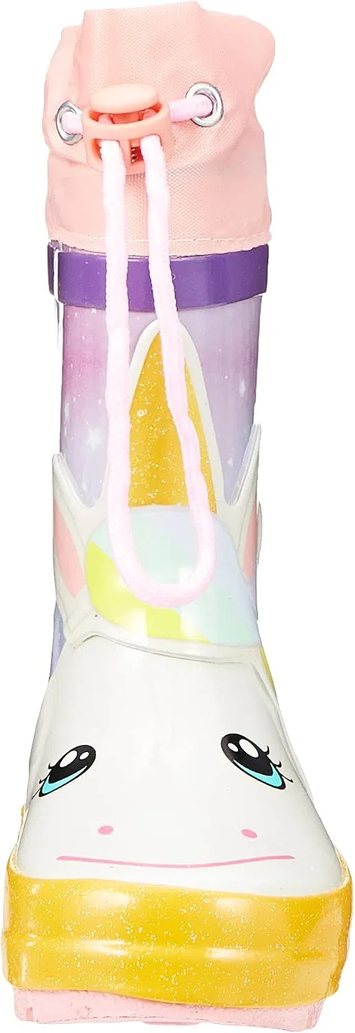 Детские сапоги для девочек с шнурком Playshoes, Unicorn — фото 2