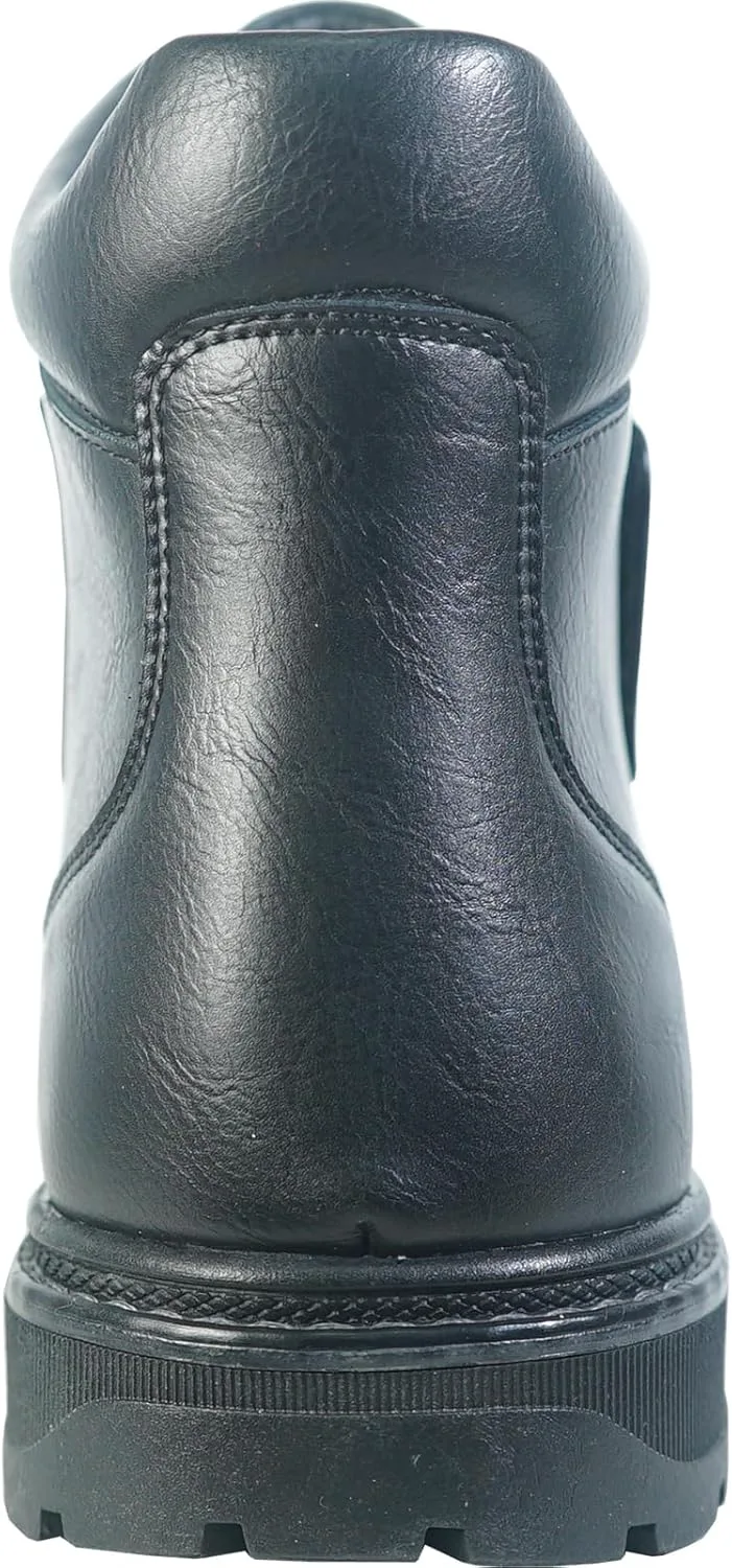 

Браво! Мужские водонепроницаемые зимние сапоги MARK с мехом, двойной молнией, двойной вставкой-гобером или на липучке, черные и коричневые, размеры 7-13 Bravo!, черный