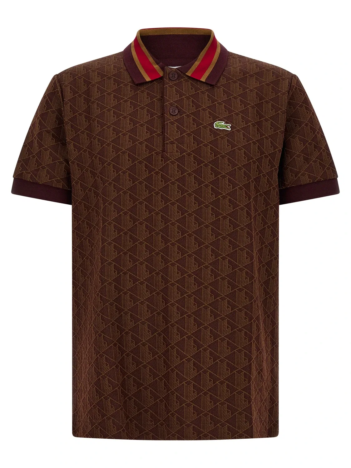 Поло "Париж" Lacoste, коричневый