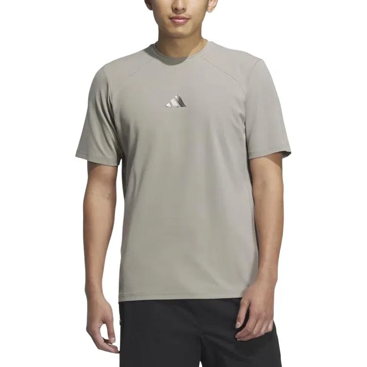 Мужская футболка Adidas, Taupe — фото 4