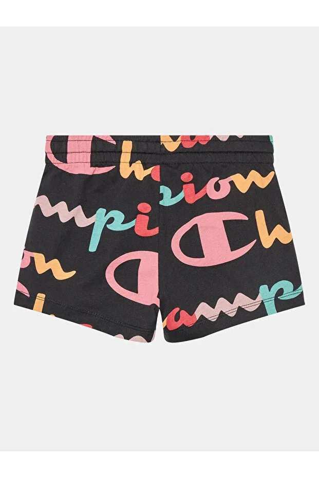 Детские шорты для девочек с принтом Champion, Multicolored — фото 2