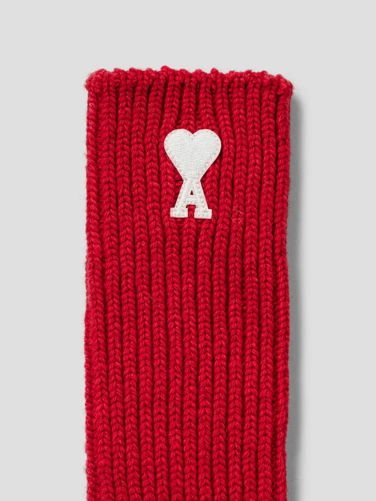 Носки Adc Socks AMI PARIS, Red — фото 3