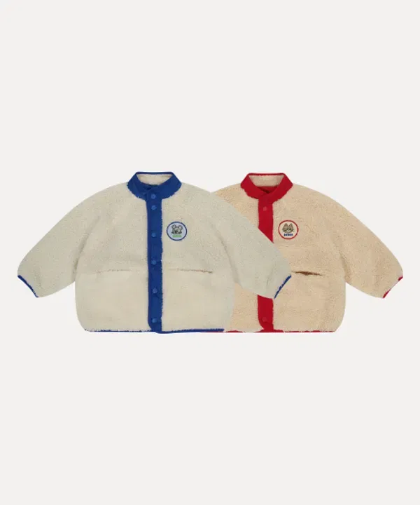 Флисовая куртка Salt Fleece Rototobebe, бежевый — фото 3