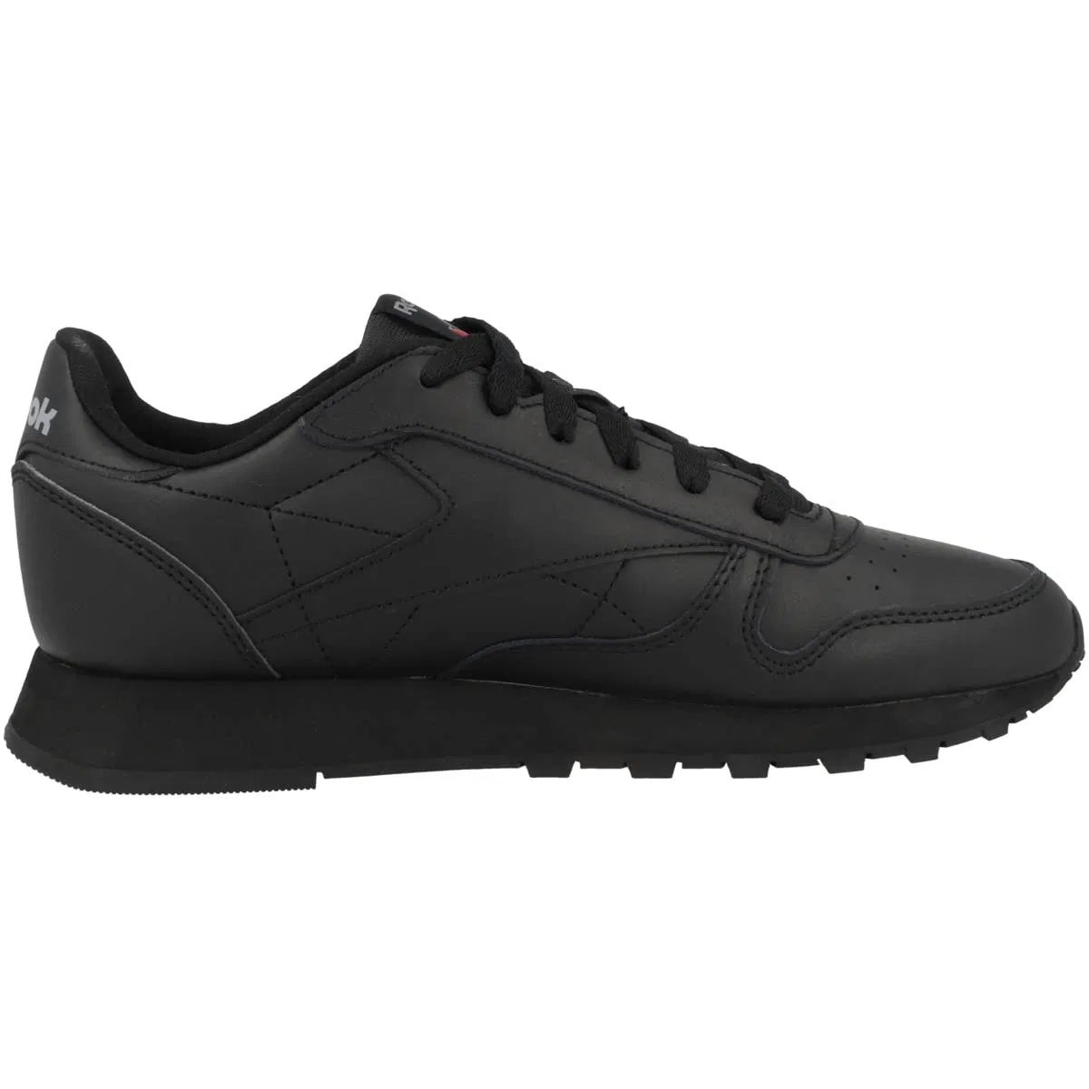 Детские кроссовки для мальчиков кожаные Classic Leather Reebok, Core Black Core Black — фото 3