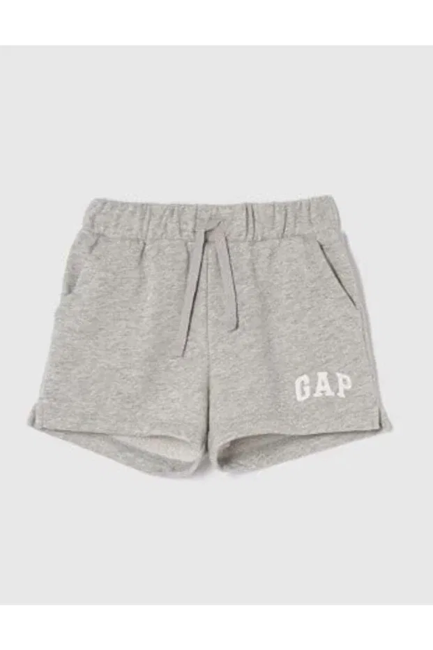 Детские шорты для девочек с принтом Gap Kids, Gray