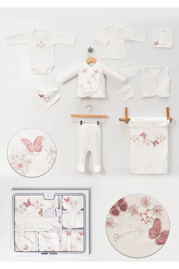 Детский комплект одежды для выписки с вышивкой Neu Kids, Nar