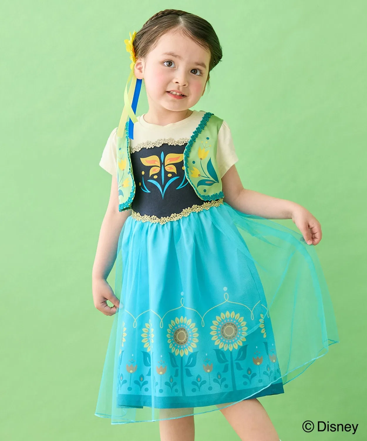 Детское платье для девочек с принтом Anya Dress Disney