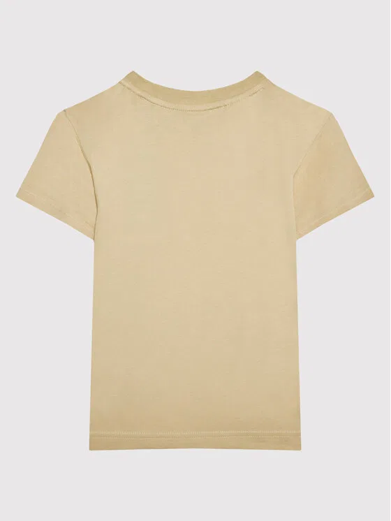 Футболка regular fit adicolor Adidas, бежевый — фото 2