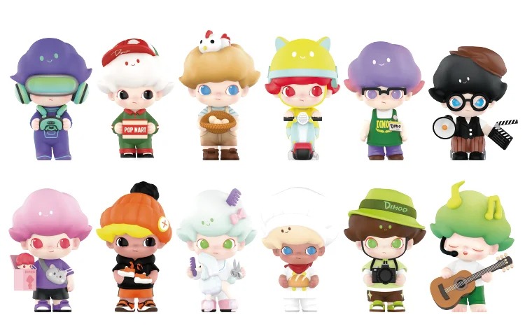 

Фигурка Pop Mart Dimoo Life University Series, 12 шт