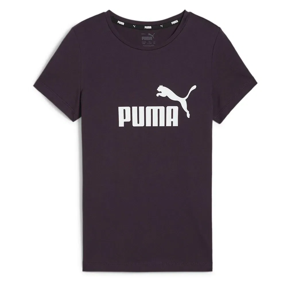 Футболка с коротким рукавом Puma Ess Logo, фиолетовый
