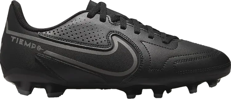 

Бутсы Nike Tiempo Legend 9 Club MG GS 'Black Iron Grey', черный