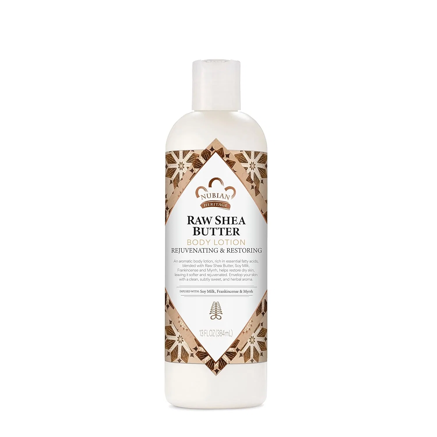 Лосьон для тела Raw Shea Butter, Nubian Heritage, 384.46 мл