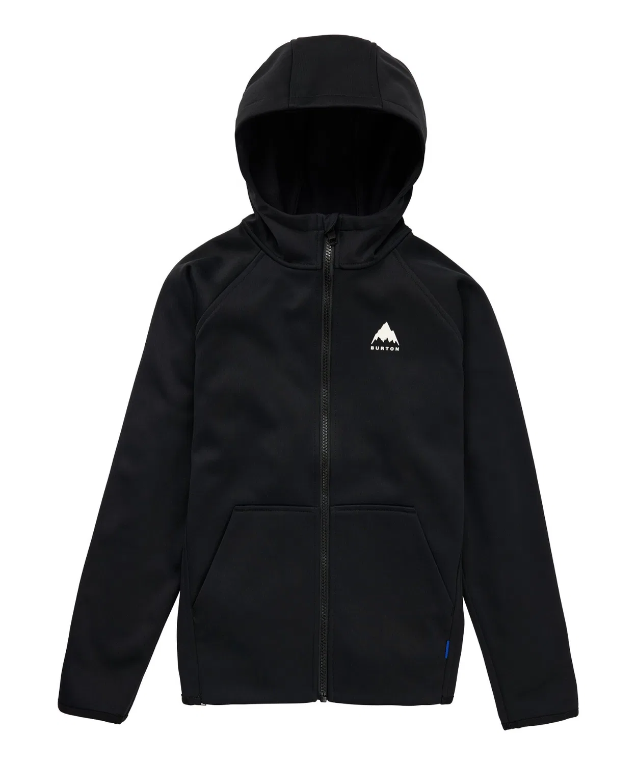 Детская флисовая кофта Burton Crown Weatherproof Full Zip, чёрный
