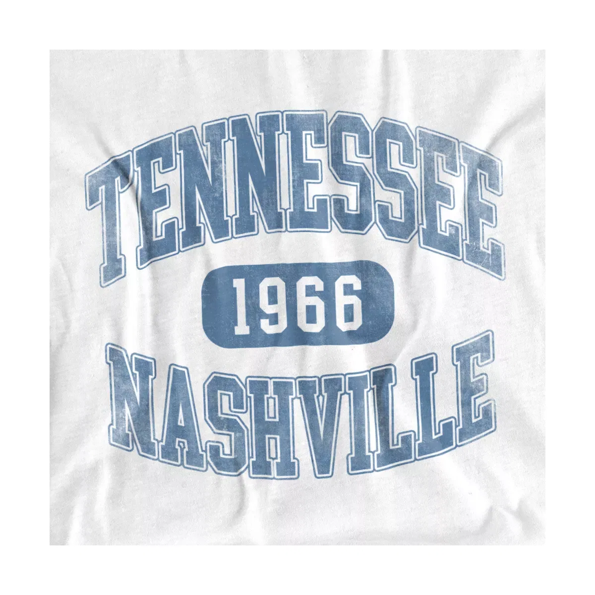 Детское боди с коротким рукавом Nashville Tennessee 1966 LOGOVISION, White — фото 2